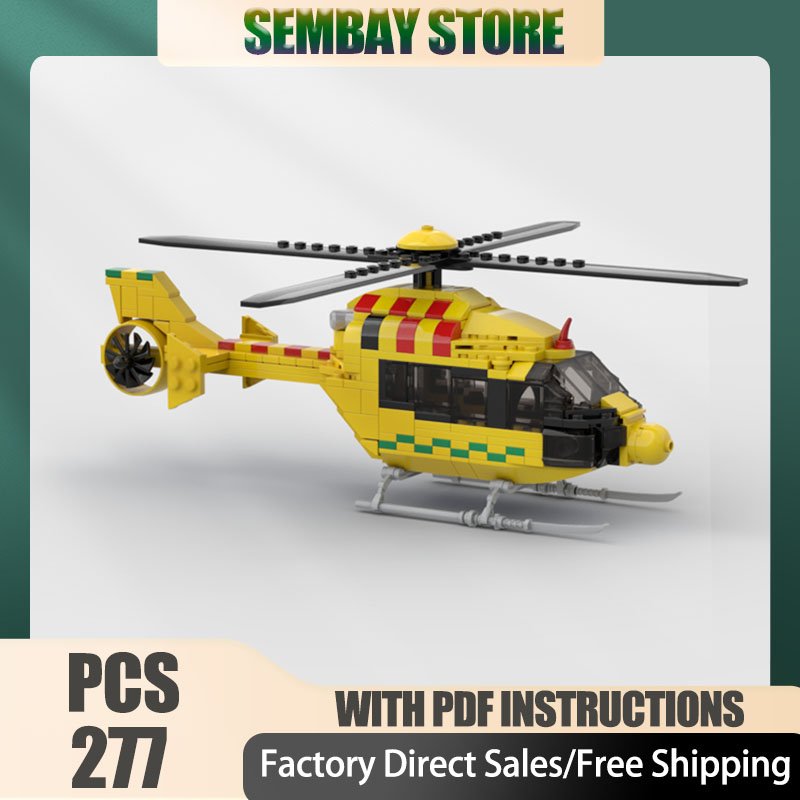 Medical Lab Tech - Fighter Model Moc Building Brick Modular
