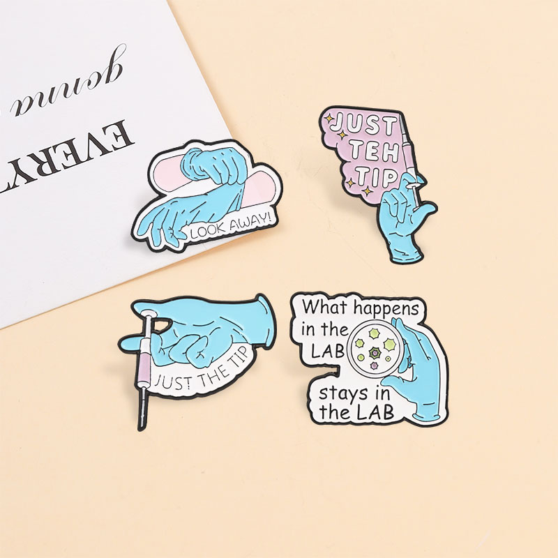 Science Lab Enamel Pins Just T - đánh giá và giá Medical Lab Tech