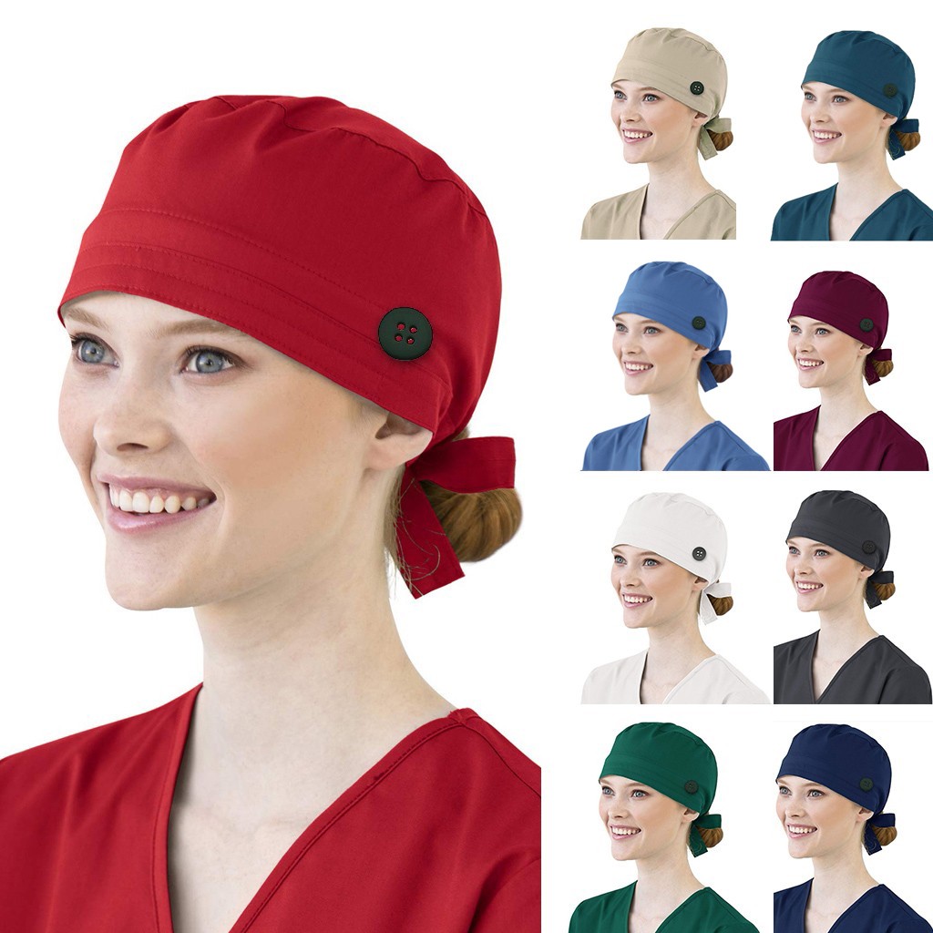 Solid Color Scrubs Caps With B - đánh giá và giá Medical Lab Tech