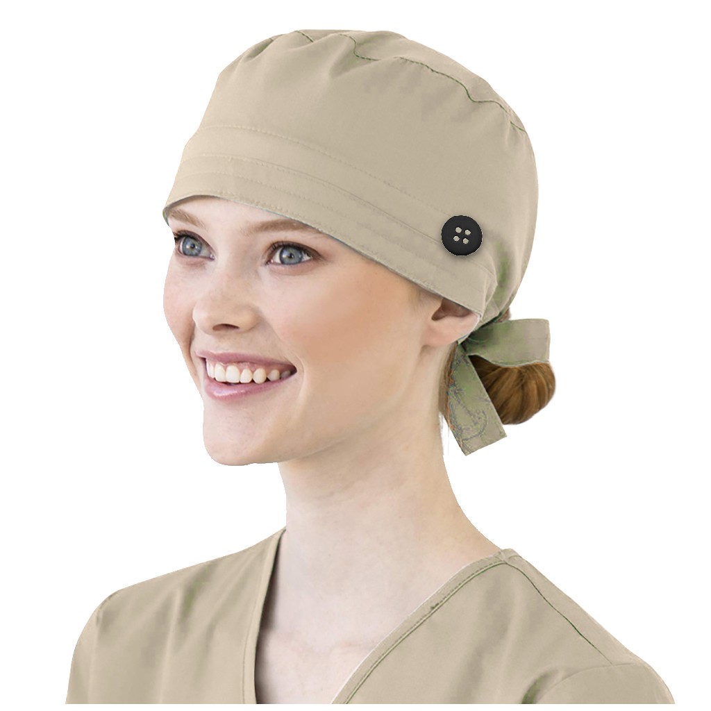 Solid Color Scrubs Caps With B - đánh giá và giá Medical Lab Tech